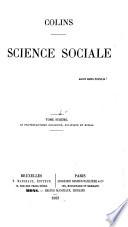 Science sociale ...