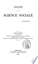 Science sociale