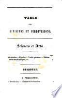 Sciences et arts. 1839