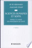 Sciences humaines et soins