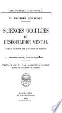Sciences occultes et déséquilibre mental