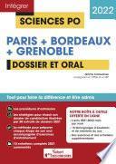 Sciences Po Paris + Bordeaux + Grenoble 2022 - Dossier et Oral