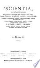 Scientia, rivista di scienza