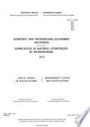 Scientific and Professional Equipment Industries