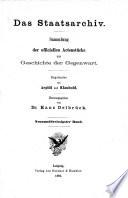 “Das” Staatsarchiv