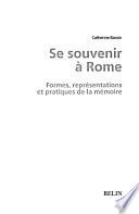 Se souvenir à Rome