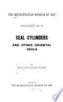 Seal cylinders and other oriental seals