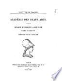 Séance publique annuelle du samedi 24 octobre 1874 présidée par M. Cavelier