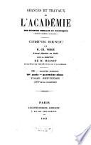 Séances et travaux de l'Académie des Sciences Morales et Politiques
