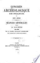 Séances générales tenues à ... en ... par la Société française pour la conservation des monuments historiques