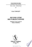 Second livre des fables d'Esope