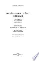 Secrétairerie d'Etat impériale