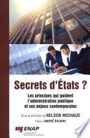 Secrets d'États ?