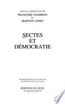 Sectes et démocratie