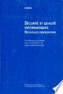 Sécurité et qualité informatiques