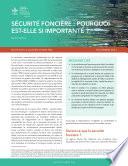 Sécurité foncière: Pourquoi est-elle si importante?