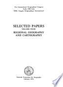 Selected Papers: Regional geography and cartography