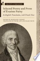 Selected Poetry and Prose of Évariste Parny