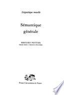 Sémantique générale