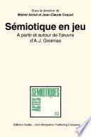 Sémiotique en jeu