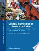 Sénégal Numérique Et Croissance Inclusive