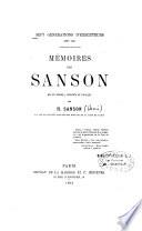 Sept générations d'exécuteurs 1688-1847