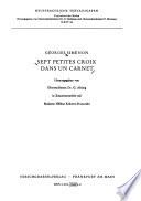 Sept petites croix dans un carnet