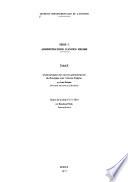 Série C, administrations d'Ancien Régime: Delmas, J. Guide pratique des sources administratives du Rouergue sous l'Ancien Régime. Noël, R. Index de la série C (1-1786)