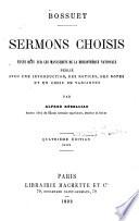 Sermons choisis, texte revu sur les mss de la B.N.