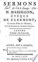 Sermons de M. Massillon