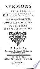 Sermons du pere ---.