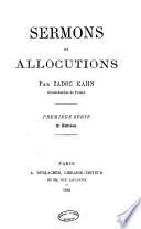 Sermons et allocutions