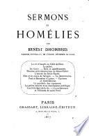Sermons et homélies
