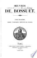 Sermons. Panégyriques. Méditations sur l'évangile