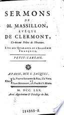 Sermons Petit-Careme