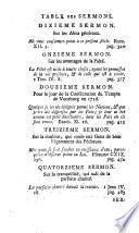 Sermons Sur Divers Textes De L'Ecriture Sainte