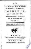 Sertorius. Ariane. Le comte d'Essex. Le menteur. Le festin de Pierre