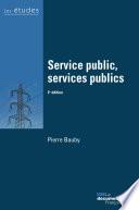 Service public, services publics