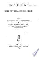 Seven of the Causeries du lundi