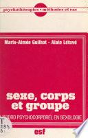 Sexe, corps et groupe