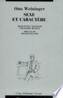 Sexe et caractère