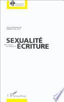Sexualité, écriture