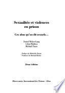 Sexualités et violences en prison