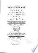 Shakespeare traduit de l'anglois: Coriolan; Macbeth