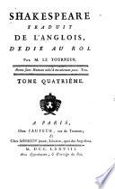 Shakespeare traduit de l'anglois: Cymbeline; Roméo et Juliette
