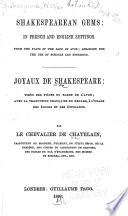 Shakespearean gems