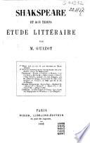 Shakspeare et son temps