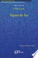 SIGNES DE FEU