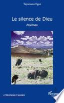 SILENCE DE DIEU POEMES
