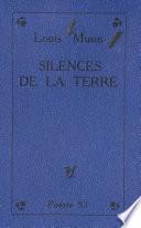 Silences de la terre